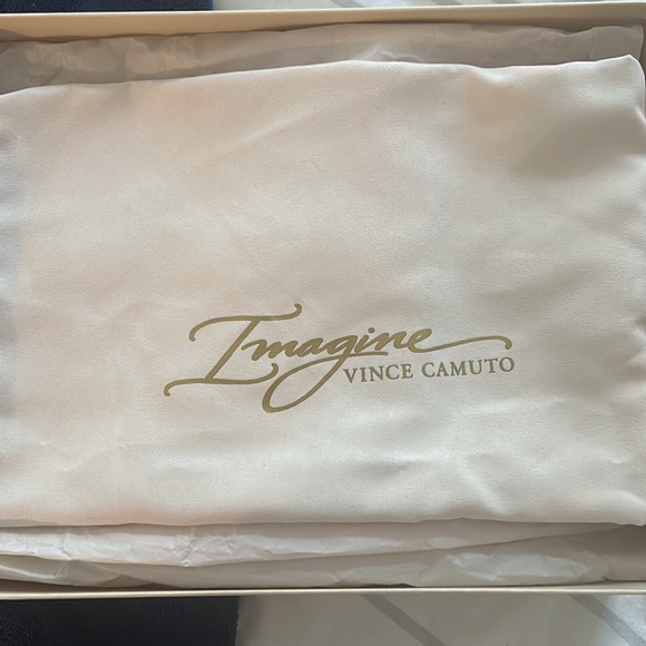 - IMAGINE VINCE CAMUTO NEW ladies elegant dress shoes size 5 platinum leather - Picture 4 of 6